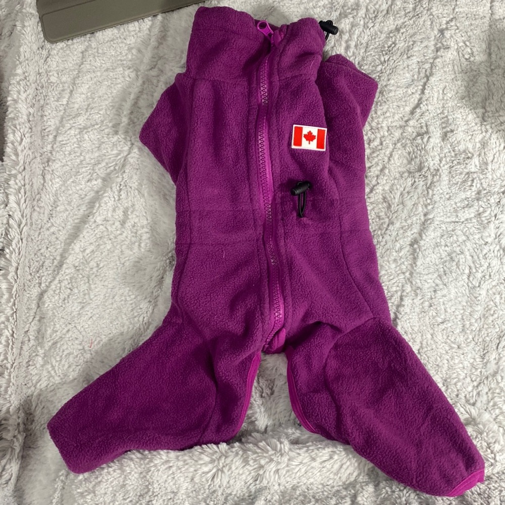 97. High quality dog fleece clothing, size M